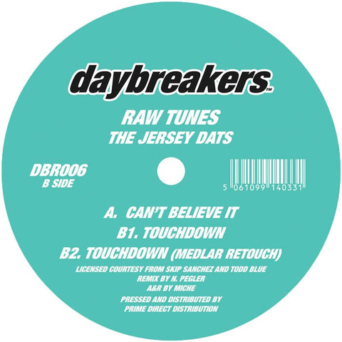Raw Tunes - The Jersey DAT's Vinyl - Vinyl Record