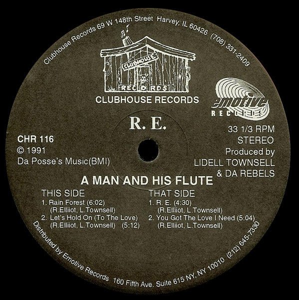 R.E. - A Man And His Flute