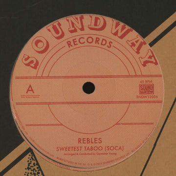 Rebles - Sweetest Taboo (Soca) Vinyl Vinly Record