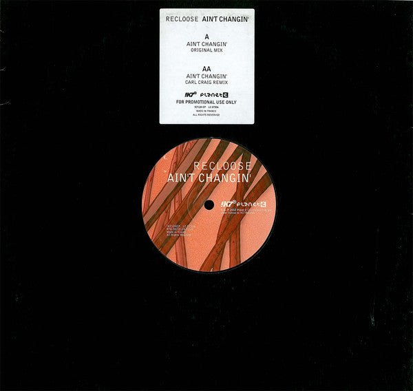 Recloose - Ain't Changin' Vinyl