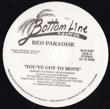 Red Paradise - You've Got To Move / We Need Some Woman Vinyl Vinly Record