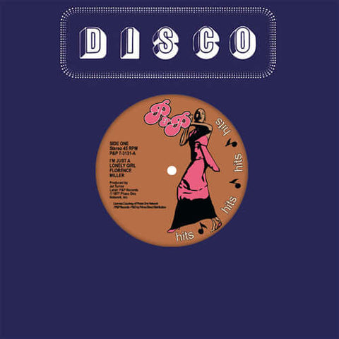 Florence Miller - I'm Just A Lonely Girl - Artists Florence Miller Genre Disco, Soul, Reissue Release Date 30 Oct 2023 Cat No. PAP73131 Format 7" Vinyl - P&P - P&P - P&P - P&P - Vinyl Record