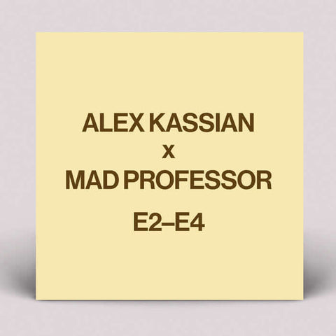 Alex Kassian - E2–E4 (With Mad Professor Remix) - Vinyl Record