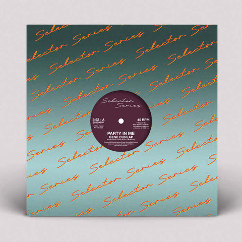 Selector Series are back with more holy grail goodness, this time in the form of early 80’s boogie from Detroit. Gene Dunlap was born and raised in Detroit, Michigan. He began his music career at age four when his father taught him to play the drums, honi - Vinyl Record