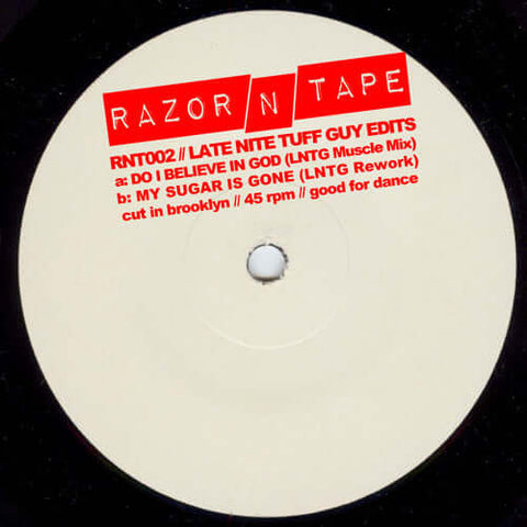 Late Nite Tuff Guy - Edits - Artists Late Nite Tuff Guy Genre Disco Edits Release Date 1 Jan 2012 Cat No. RNT002 Format 12" Vinyl - Razor-N-Tape - Razor-N-Tape - Razor-N-Tape - Razor-N-Tape - Vinyl Record