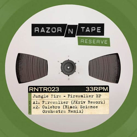 Jungle Fire - Firewalker - Artists Jungle Fire Genre Disco House, Remix Release Date 1 Jan 2023 Cat No. RNTR023 Format 12" Green Vinyl - Razor-N-Tape Reserve - Razor-N-Tape Reserve - Razor-N-Tape Reserve - Razor-N-Tape Reserve - Vinyl Record