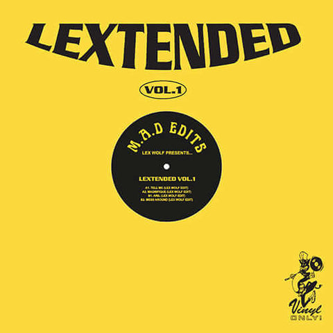 Lex Wolf - Lextended Vol 1 - Artists Lex Wolf Genre House, New Beat, Edits Release Date 1 Jan 2023 Cat No. MADE004 Format 12" Vinyl - M.A.D Edits - M.A.D Edits - M.A.D Edits - M.A.D Edits - Vinyl Record