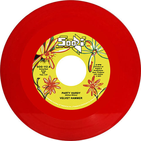 Velvet Hammer - Party Hardy / Happy - Artists Velvet Hammer Genre Northern Soul Release Date 1 Jan 2023 Cat No. SOO112 Format 7" Red Vinyl - Soozi - Soozi - Soozi - Soozi - Vinyl Record