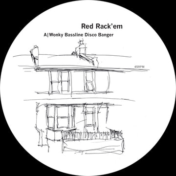 Red Rack'em - Wonky Bassline Disco Banger Vinly Record