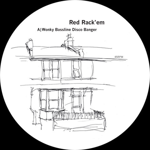 Red Rack'em - Wonky Bassline Disco Banger - Vinyl Record