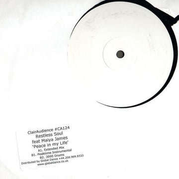 Restless Soul Featuring Maiya James - Peace In My Life Vinyl Vinly Record