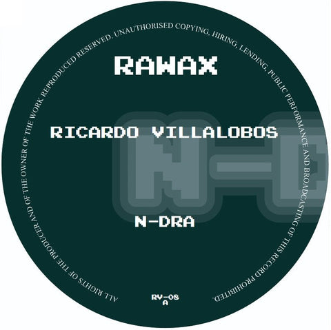 Ricardo Villalobos - N - DRA Vinyl - Vinyl Record