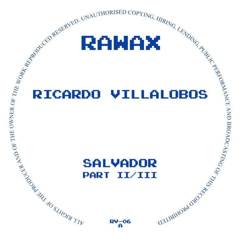 Ricardo Villalobos - Salvador Part 2/3 Vinyl - Vinyl Record