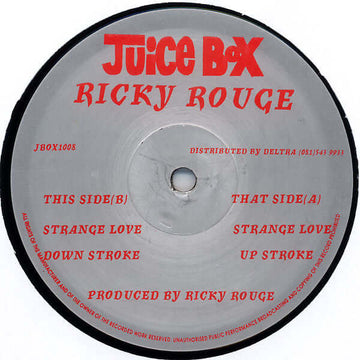 Ricky Rouge - Strange Love Vinyl Vinly Record