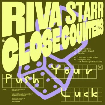 Riva Starr & Close Counters - Push Your Luck EP Vinyl