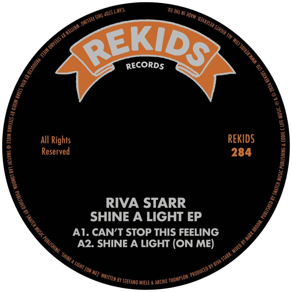 Riva Starr - Shine A Light EP Vinyl