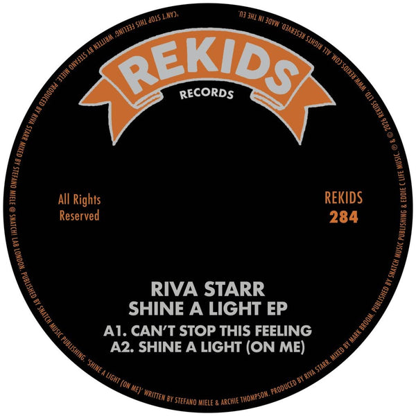 Riva Starr - Shine A Light EP Vinyl