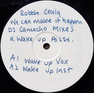 Robbie Craig - We Can Make It Happen (Remixes) Vinyl Vinly Record