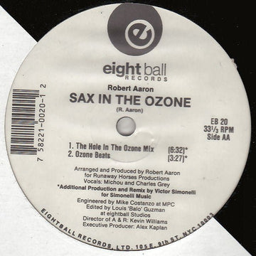 Robert Aaron - Sax In The Ozone Vinyl Vinly Record