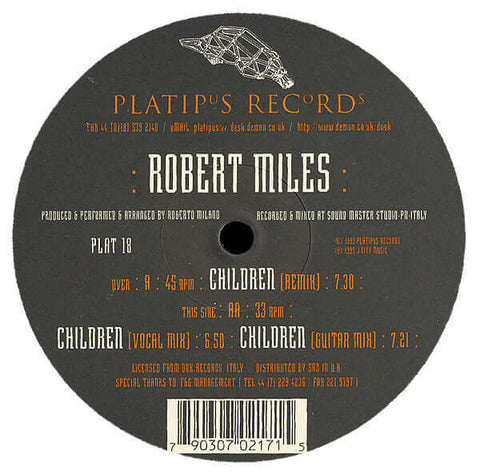 Robert Miles - Children Vinyl - Vinyl Record