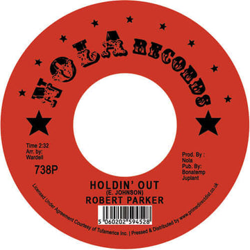 Robert Parker - Holdin Out / I Caught You In A Lie Vinyl Vinly Record