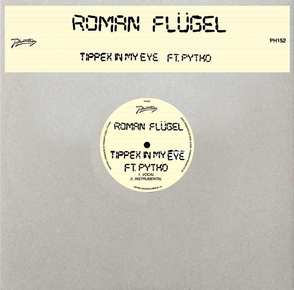 Roman Flügel - Tippex In My Eye Vinyl
