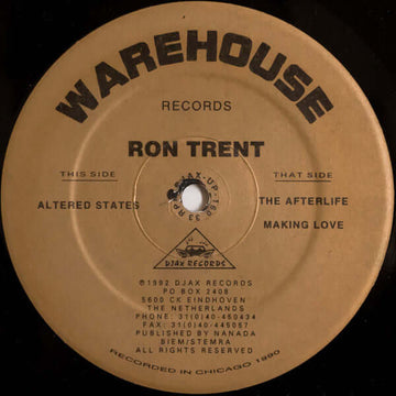 Ron Trent - Altered States / Altered States (The Remixes) Vinyl Vinly Record