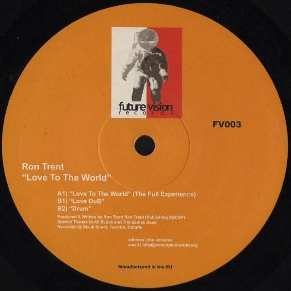 Ron Trent - Love To The World