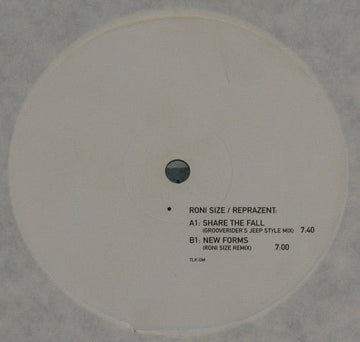 Roni Size / Reprazent - Share The Fall / New Forms Vinyl Vinly Record