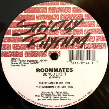 Roommates - Do You Like It Vinyl Vinly Record