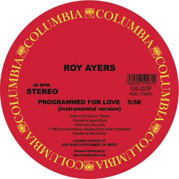 Roy Ayers - Programmed for Love Vinyl Vinly Record