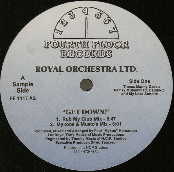 Royal Orchestra Ltd. - Get Down! Vinyl