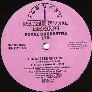 Royal Orchestra Ltd. - Itsa Nastee Rhythm Vinyl Vinly Record