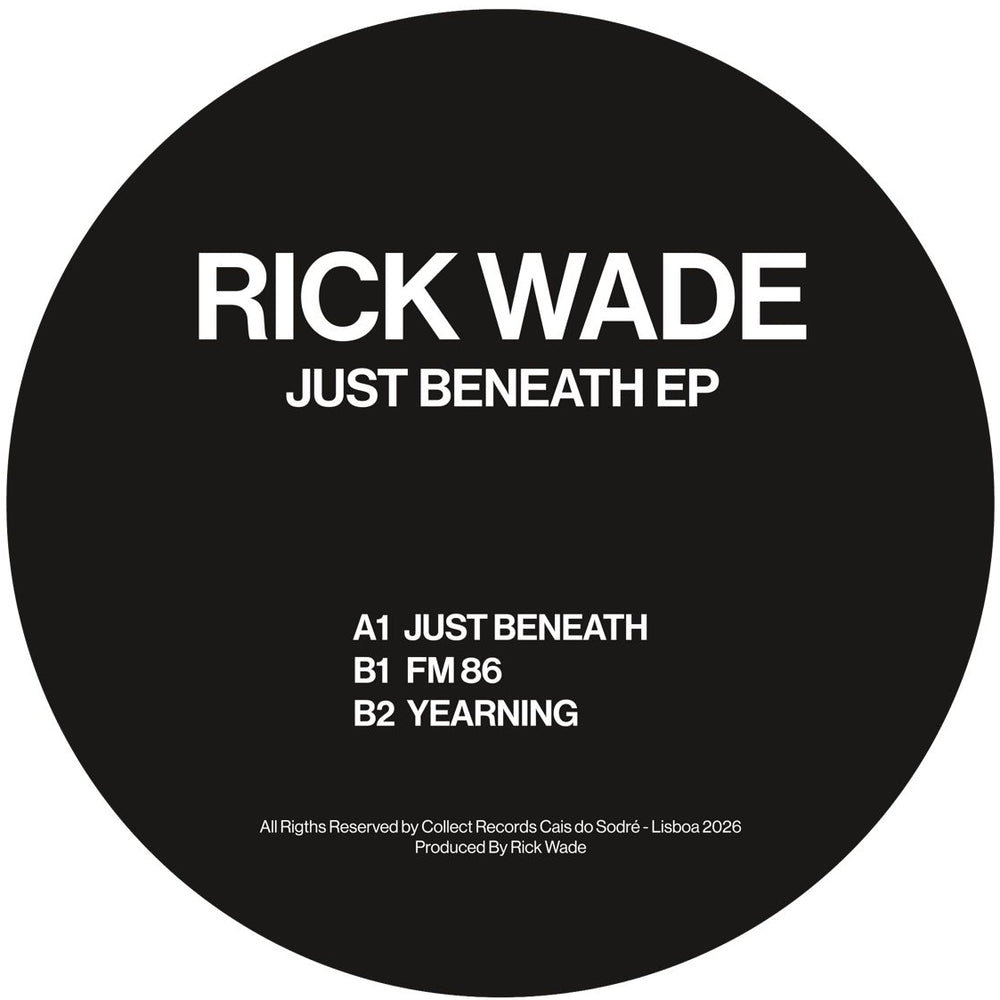 Rick Wade - Just Beneath EP - release artwork