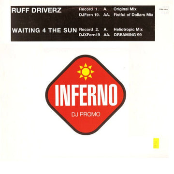 Ruff Driverz - Waiting 4 The Sun Vinyl Vinly Record