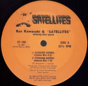 Ryo Kawasaki & Satellites Featuring Ilana Iguana - Pleasure Garden Vinyl Vinly Record