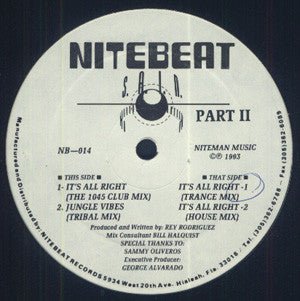S.A.I.N. - It's All Right - Part II Vinyl Vinly Record