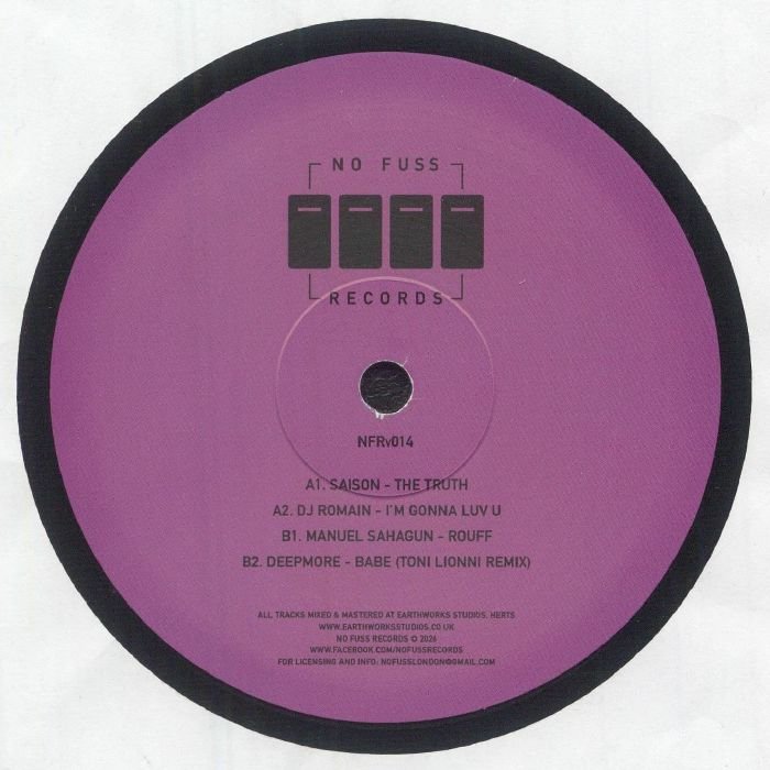 Saison / DJ Romain / Manuel Sahagun / Deepmore - NFRV 014 Vinyl