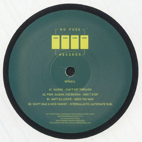 Saison / Piem / Kid Enigma / Matt Gillespie / Scott Diaz / Miss Yankey - NFRV 016 Vinyl - Vinyl Record
