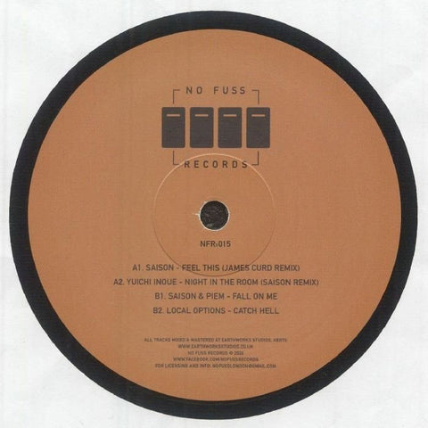 Saison / Yuichi Inoue / Piem / Local Options - NFRV 015 Vinyl - Vinyl Record
