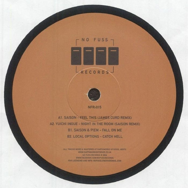 Saison / Yuichi Inoue / Piem / Local Options - NFRV 015 Vinyl