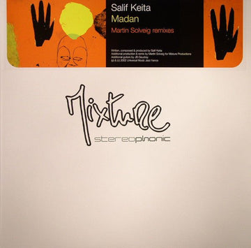 Salif Keita - Madan (Martin Solveig Remixes) Vinyl Vinly Record
