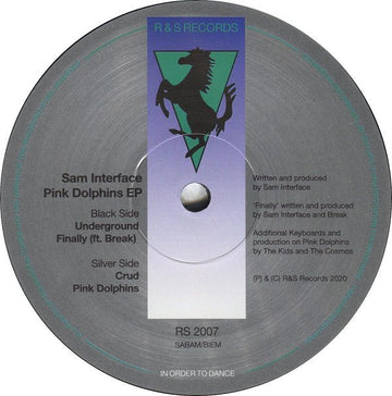 Sam Interface - Pink Dolphins EP Vinyl Vinly Record