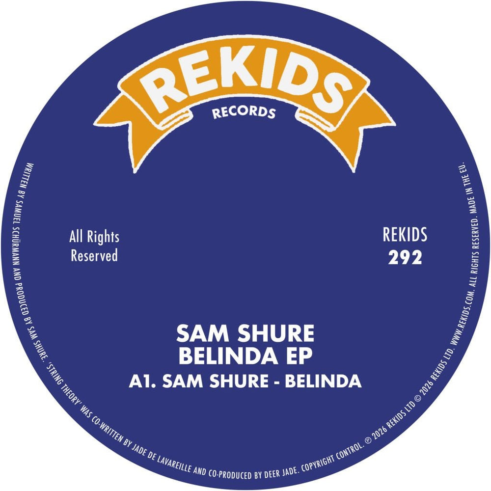 Sam Shure - Belinda EP Vinyl