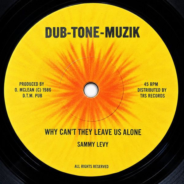 Sammy Levy - Why Can't They Leave Us Alone Vinyl