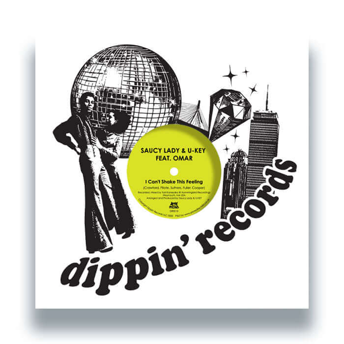 Saucy Lady & U - KEY Featuring Omar - I Can't Shake This Feeling Vinyl