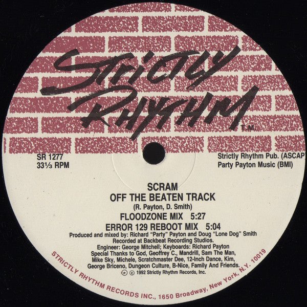 Scram  - Thank You / Off The Beaten Track