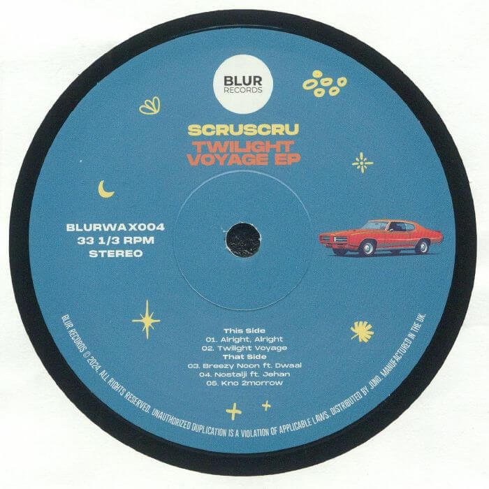 Scruscru - Twilight Voyage EP Vinyl