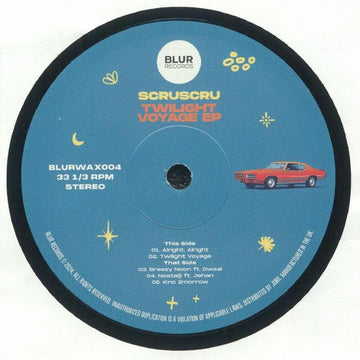 Scruscru - Twilight Voyage EP Vinyl Vinly Record