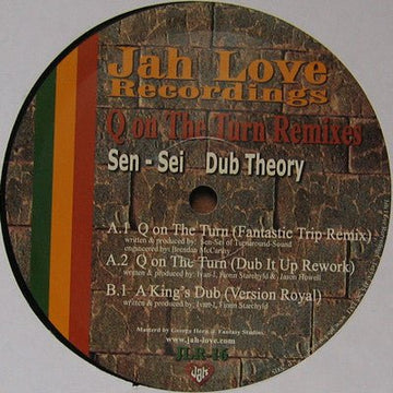 Sen - Sei & Dub Theory - Q On The Turn Remixes Vinyl Vinly Record